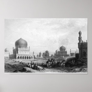 Poster Illustration du livre vintage
