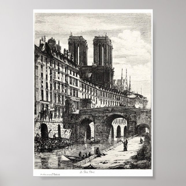 Poster Illustration du livre vintage (Devant)