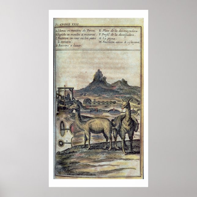 Poster Illustration from a history of Pérou (Devant)