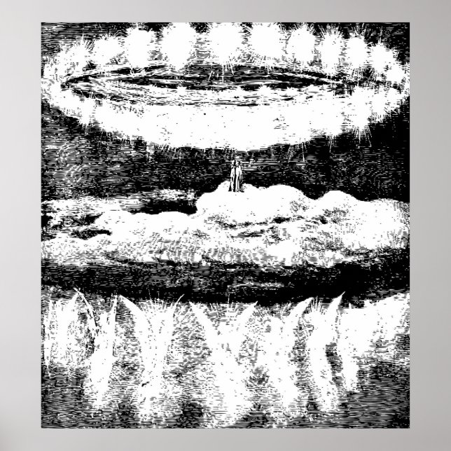 Poster Illustration Gustave Dore du paradis des Anges Dan (Devant)