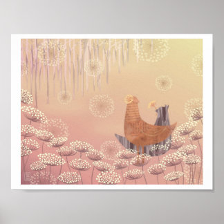 Poster Illustration Queen Anne's Sweet Memory2 Imprimer