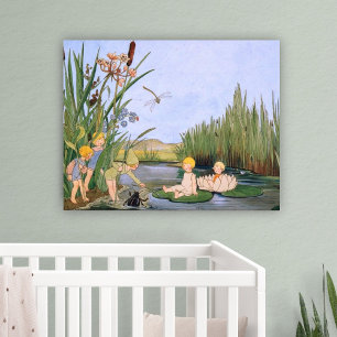 Poster Illustration vintage de Freddie Langeler