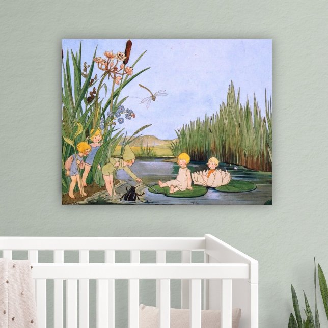 Poster Illustration vintage de Freddie Langeler (Créateur téléchargé)