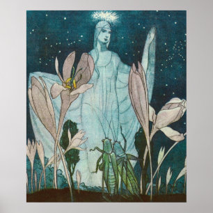 Poster Illustration vintage par Else Wenz Vietor