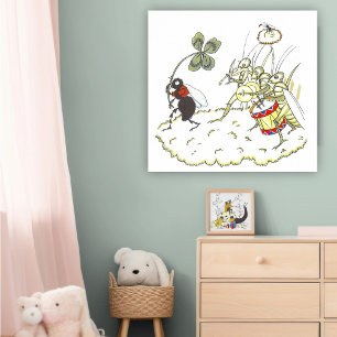 Poster Illustration vintage par Else Wenz Vietor