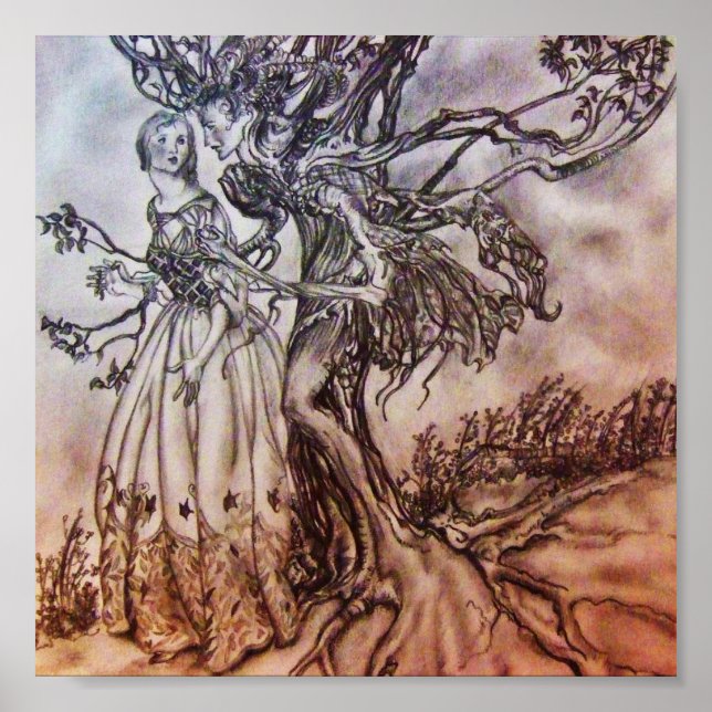 Poster Illustration Vintage-Poster-Rackham 11 (Devant)