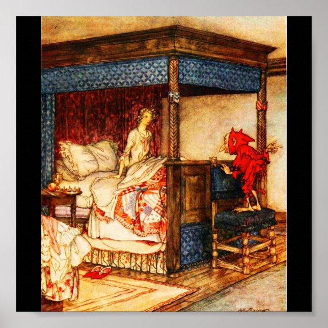 Poster Illustration Vintage-Poster-Rackham 13 (Devant)