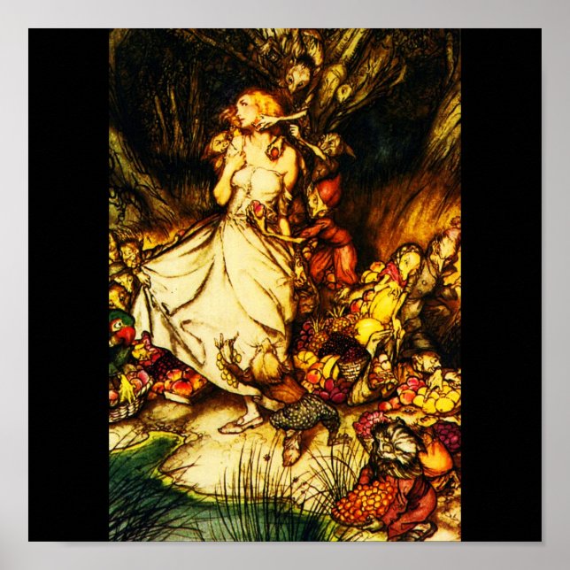 Poster Illustration Vintage-Poster-Rackham 17 (Devant)