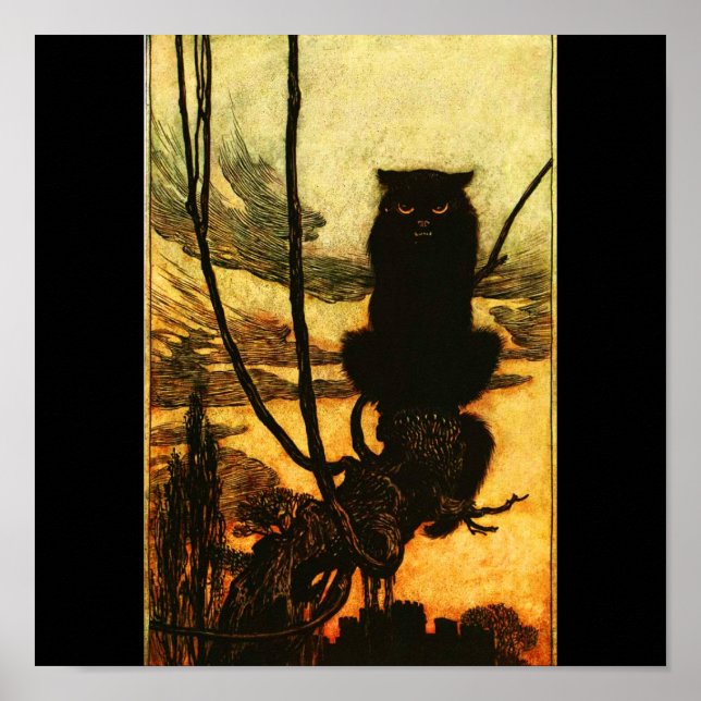 Poster Illustration Vintage-Poster-Rackham 26 (Devant)