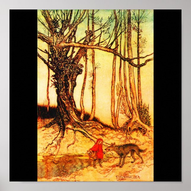 Poster Illustration Vintage-Poster-Rackham 36 (Devant)
