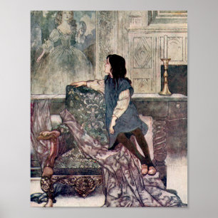 Poster Illustration vintage The Secret Garden