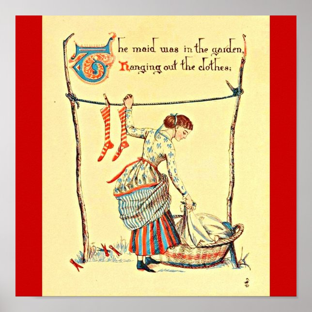 Poster Illustration Vintage-Walter Crane 64 (Devant)