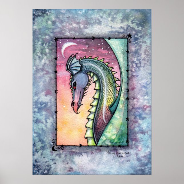 Poster "illustrations de molly harrison" (Devant)