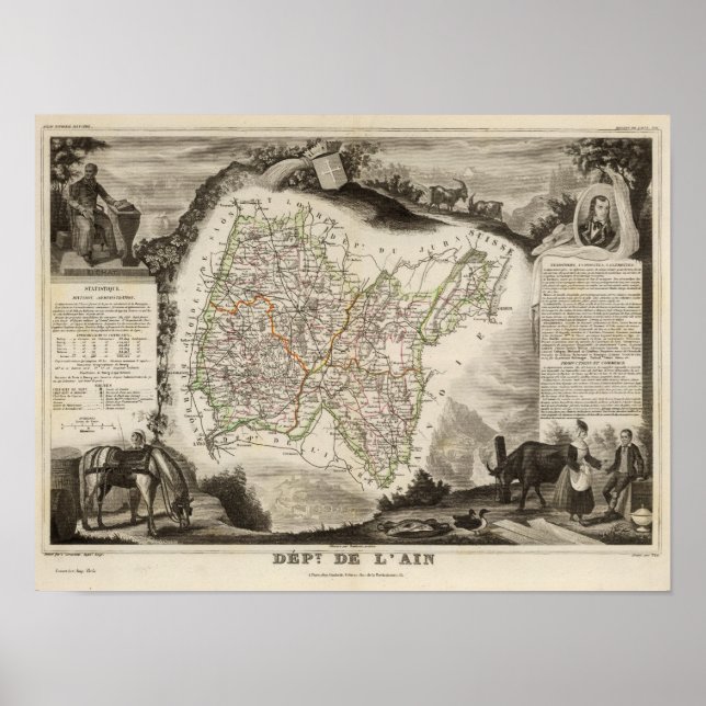 Poster Illustrations, paysages (Devant)