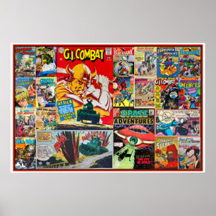 Poster ILLUSTRATIONS vintages D'ART DU LIVRE-CARB