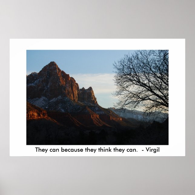 Poster Ils le peuvent parce qu'ils pensent qu'ils peuvent (Devant)