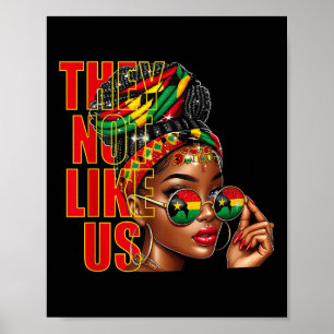 Poster Ils ne nous aiment pas Juneteenth 1865 Fierté, Vie