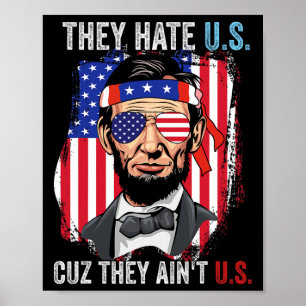 Poster Ils nous détestent parce qu'ils ne sont pas nous F