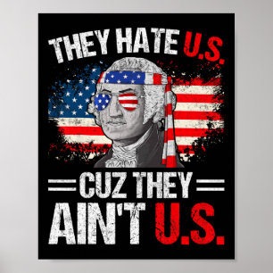 Poster Ils nous haïssent parce qu'ils ne sont pas nous Dr