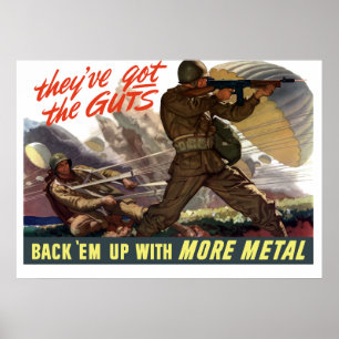 Poster Ils ont le ventre — 2ÈME GUERRE MONDIALE