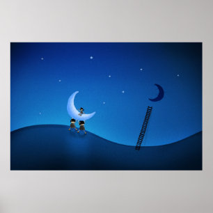 Poster Ils Ont Volé La Lune (Version 2008)