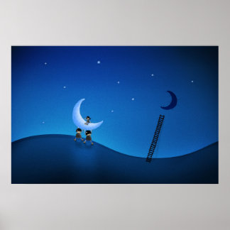 Poster Ils Ont Volé La Lune (Version 2008)