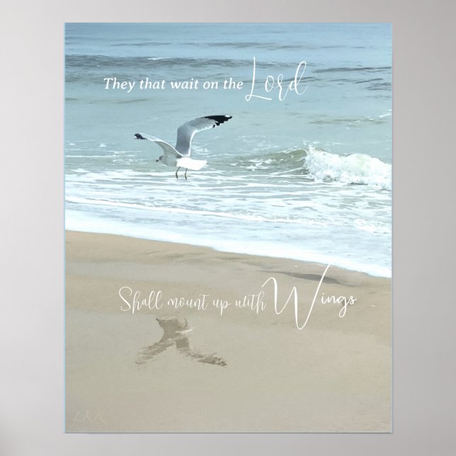 Poster Ils qui attendent sur le Seigneur (Devant)