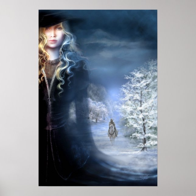 Poster ilustración "Fugitiva" Sonia Verdu (Vorne)