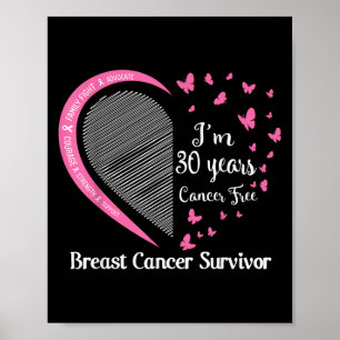 Poster Im 30 Ans Cancer Sans Cancer Du Sein Cancer Surviv