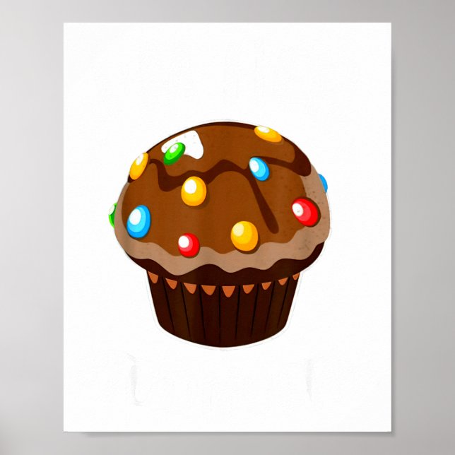 Poster Im His Cupcake Im Her Studmuffin Valentine Matchin (Devant)