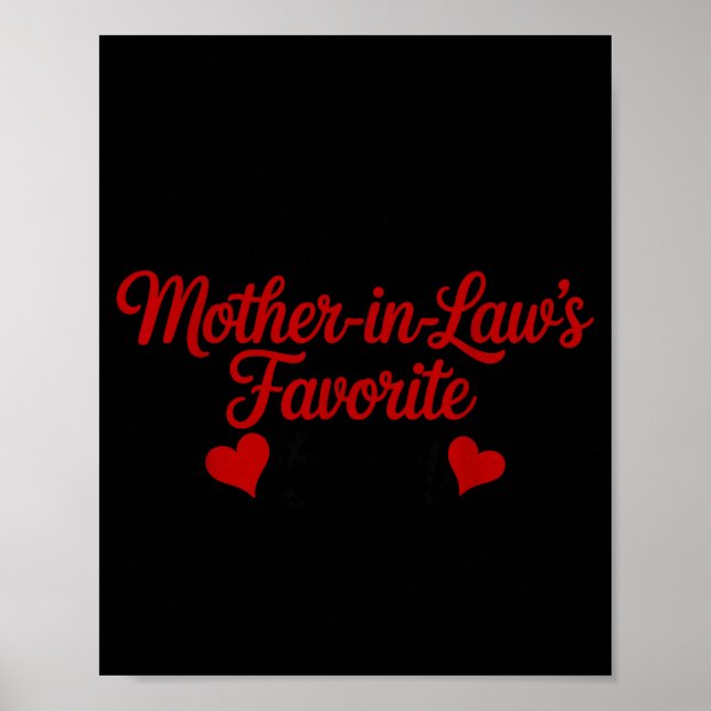 Poster I'm My Mother In Law's Favorite Child Daughter In  (Devant)