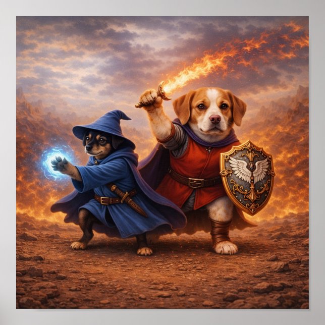 Poster "I'm Ready, Ready!" (Devant)