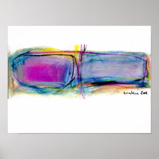 Poster image abstraite