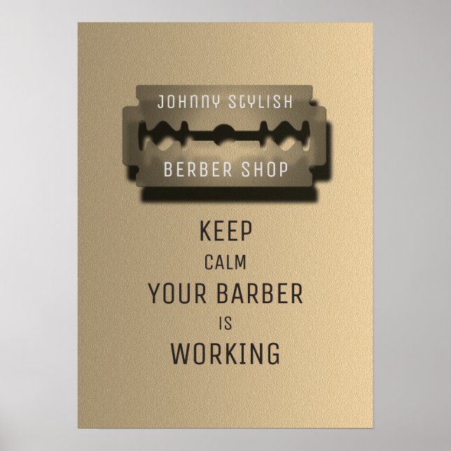 Poster Image abstraite moderne humoristique inspiration s (Devant)