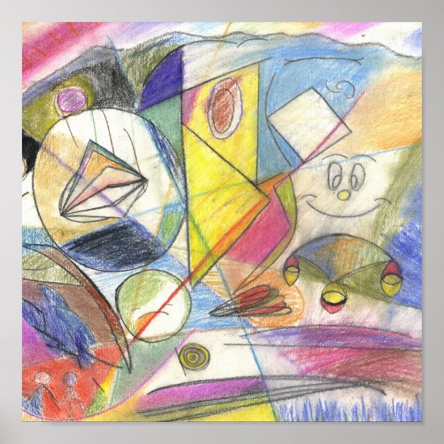 Poster image colorée (Devant)