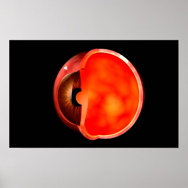 Poster Image Conceptuelle De La Croix Des Yeux Humains Se (Devant)