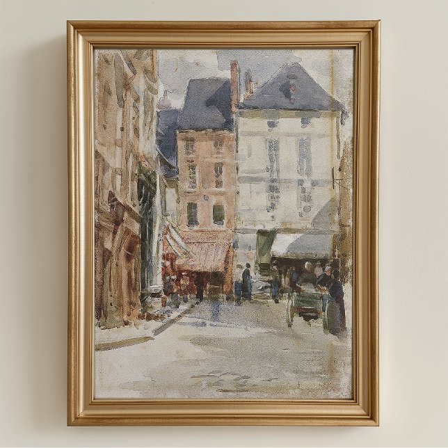 Poster Image de rue vintage imprimable  (Créateur téléchargé)