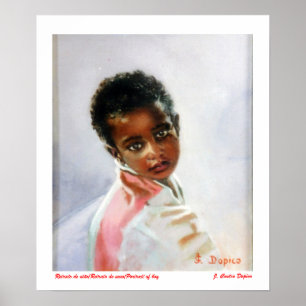 Poster Image d'enfant/Image de neno/Portrait of je vais