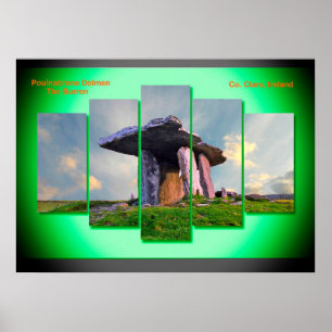 Poster Image emblématique irlandaise de l'affiche