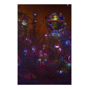 Poster Imaginaire 2025 - Ken Gage Surreal Art