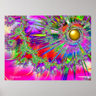 Poster Imaginaire arc-en-ciel