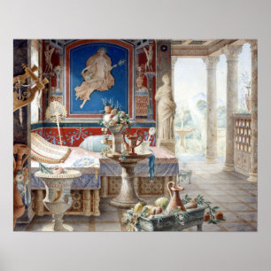 Poster Imaginaire architectural de Félix Duban