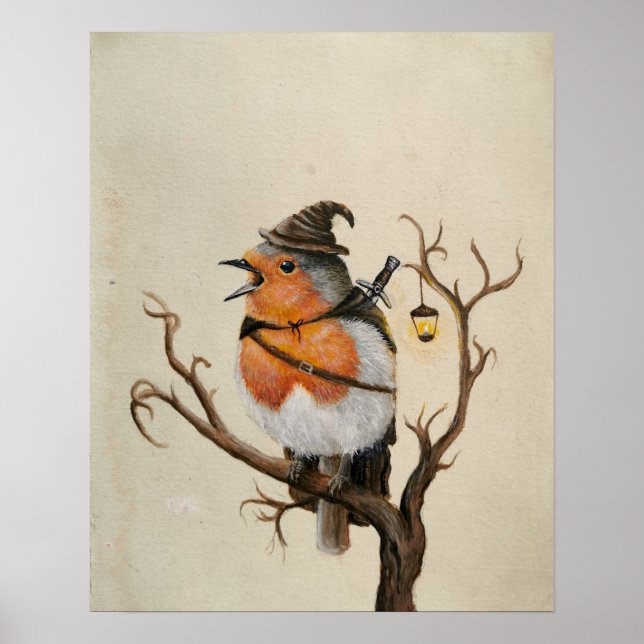 Poster Imaginaire aventure robin (Devant)