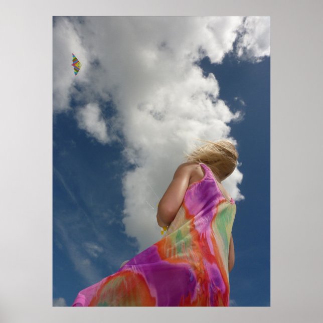 Poster Imaginaire cerf-volant (Devant)