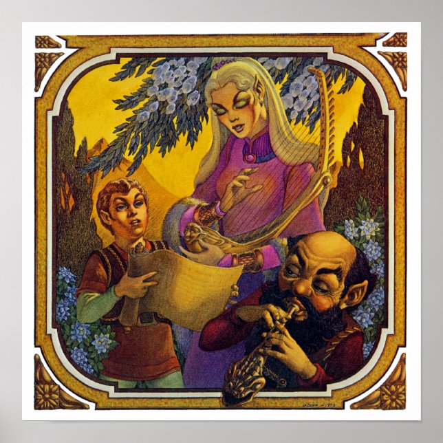 Poster Imaginaire Concert Imprimer (Devant)