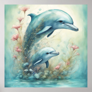 Poster Imaginaire dauphin 9