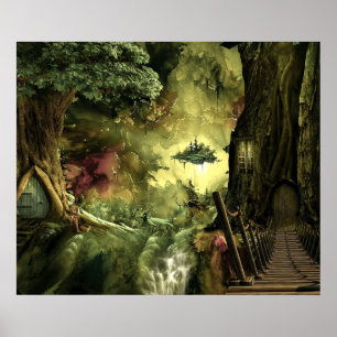 Poster Imaginaire en Amazonie