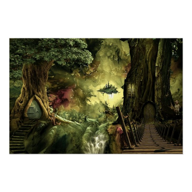 Poster Imaginaire en Amazonie (Devant)