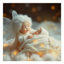 Imaginaire Fairy Mother and Baby Art