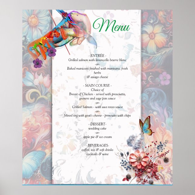 Poster Imaginaire Fleurs express la joie de la nature. (Devant)